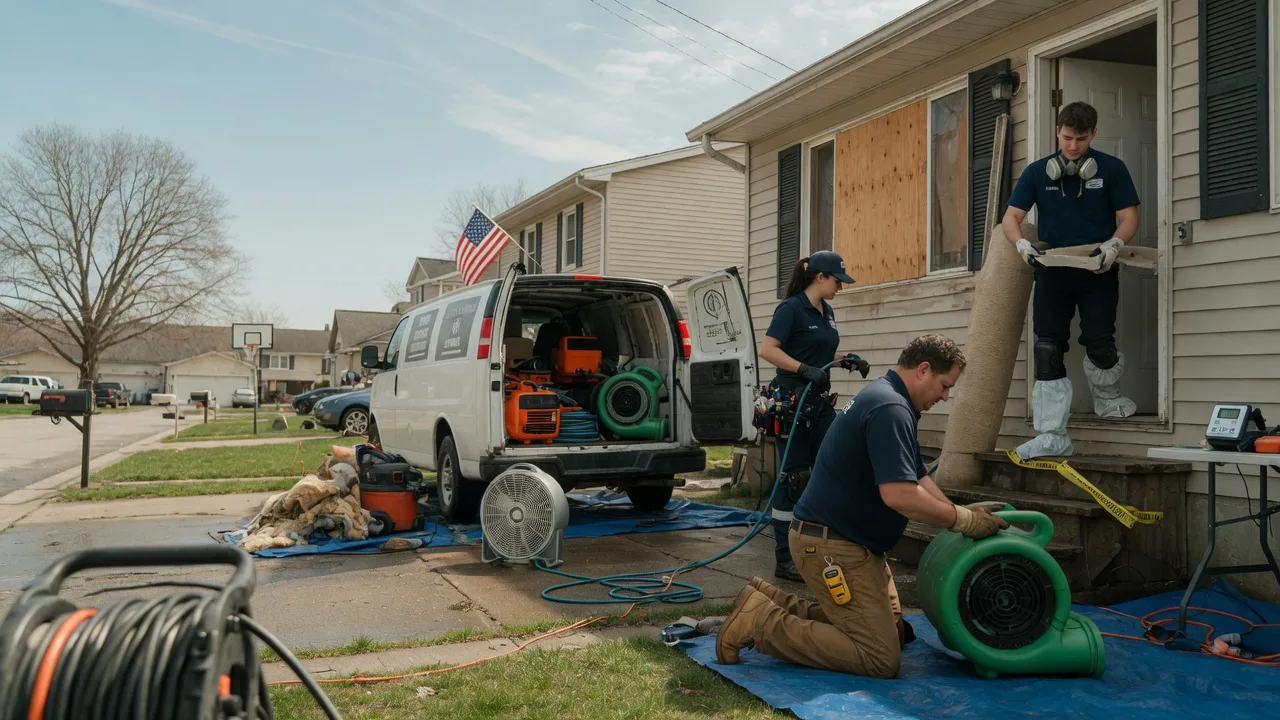 Water Damage Restoration in Offutt Afb, NE near me